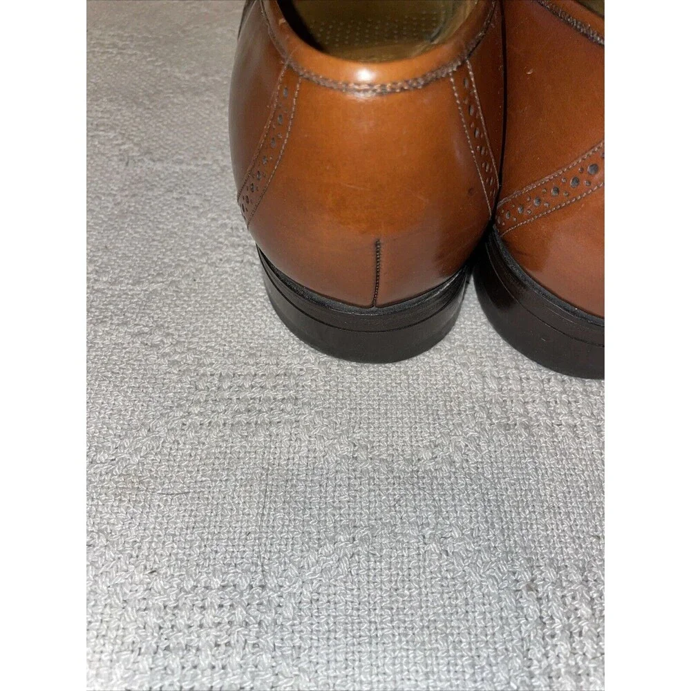 Johnston & Murphy Optima Men’s Dress Shoes Size 10.5 D Brown Leather Business